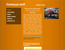 Tablet Screenshot of firehousegrillmalvern.com